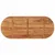 Produktbild 5 för Bordsskiva 120x50x3,8 cm oval massivt akaciaträ
