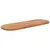 Produktbild 3 för Bordsskiva 140x50x3,8 cm oval massivt akaciaträ