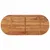 Produktbild 4 för Bordsskiva 140x60x3,8 cm oval massivt akaciaträ