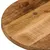 Produktbild 6 för Bordsskiva 90x40x2,5 cm oval massivt grovt mangoträ