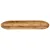 Produktbild 3 för Bordsskiva 100x50x2,5 cm oval massivt grovt mangoträ