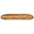 Produktbild 3 för Bordsskiva 120x50x2,5 cm oval massivt grovt mangoträ