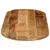 Produktbild 4 för Bordsskiva 120x60x3,8 cm oval massivt grovt mangoträ