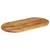 Produktbild 2 för Bordsskiva 110x50x2,5 cm oval massivt mangoträ