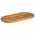 Produktbild 2 för Bordsskiva 90x40x3,8 cm oval massivt mangoträ