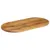 Produktbild 2 för Bordsskiva 140x50x3,8 cm oval massivt mangoträ