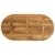 Produktbild 5 för Bordsskiva 140x50x3,8 cm oval massivt mangoträ