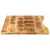 Produktbild 4 för Skrivbordsskiva med kurva 140x50x2,5 cm massivt grovt mangoträ