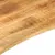 Produktbild 7 för Skrivbordsskiva med kurva 160x50x2,5 cm massivt grovt mangoträ