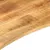 Produktbild 7 för Skrivbordsskiva med kurva 110x60x2,5 cm massivt grovt mangoträ