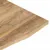 Produktbild 7 för Skrivbordsskiva med kurva 80x50x2,5 cm massivt grovt mangoträ