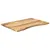 Produktbild 2 för Skrivbordsskiva med kurva 100x50x2,5 cm massivt grovt mangoträ