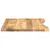 Produktbild 4 för Skrivbordsskiva med kurva 100x50x2,5 cm massivt grovt mangoträ