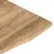 Produktbild 7 för Skrivbordsskiva med kurva 110x50x2,5 cm massivt grovt mangoträ