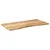 Produktbild 2 för Skrivbordsskiva med kurva 120x50x2,5 cm massivt grovt mangoträ