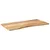 Produktbild 2 för Skrivbordsskiva med kurva 140x50x2,5 cm massivt grovt mangoträ