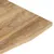 Produktbild 7 för Skrivbordsskiva med kurva 140x50x2,5 cm massivt grovt mangoträ