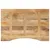 Produktbild 5 för Skrivbordsskiva med kurva 90x60x2,5 cm massivt mangoträ