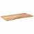 Produktbild 2 för Skrivbordsskiva med kurva 110x60x2,5 cm massivt grovt mangoträ