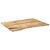Produktbild 2 för Skrivbordsskiva med kurva 110x80x2,5 cm massivt grovt mangoträ