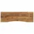 Produktbild 5 för Skrivbordsskiva med kurva 160x50x2,5 cm massivt grovt mangoträ