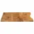 Produktbild 4 för Skrivbordsskiva med kurva 110x80x2,5 cm massivt grovt mangoträ