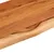 Produktbild 6 för Vägghylla 70x20x2,5 cm rektangulär massiv akacia ojämn kant