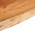 Produktbild 6 för Vägghylla 80x20x2,5 cm rektangulär massiv akacia ojämn kant