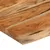 Produktbild 7 för Vägghylla 50x30x2,5 cm rektangulär massiv akacia ojämn kant