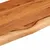 Produktbild 6 för Vägghylla 110x30x2,5 cm rektangulär massiv akacia ojämn kant