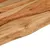 Produktbild 6 för Bordsskiva 160x30x2,5 cm rektangulär massiv akacia rustik kant