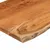 Produktbild 7 för Bänkskiva för badrum 90x60x2,5 cm rektangulär massiv akacia