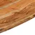 Produktbild 6 för Bordsskiva 80x80x2,5 cm fyrkantig massiv akacia rustik kant
