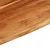 Produktbild 6 för Bordsskiva 90x80x3,8 cm rektangulär massiv akacia rustik kant