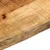 Produktbild 7 för Bordsskiva 160x20x2,5 cm levande kant massivt grovt mangoträ