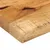 Produktbild 6 för Bordsskiva 70x30x2,5 cm levande kant massivt grovt mangoträ