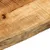 Produktbild 7 för Bordsskiva 160x40x2,5 cm levande kant massivt grovt mangoträ