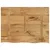 Produktbild 5 för Bordsskiva 90x60x2,5 cm levande kant massivt grovt mangoträ