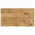 Produktbild 5 för Bordsskiva 110x60x2,5 cm levande kant massivt grovt mangoträ