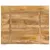 Produktbild 5 för Bordsskiva 100x80x2,5 cm levande kant massivt grovt mangoträ