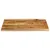 Produktbild 3 för Bordsskiva 110x80x2,5 cm levande kant massivt grovt mangoträ