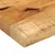 Produktbild 6 för Bordsskiva 50x40x3,8 cm levande kant massivt grovt mangoträ