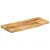 Produktbild 2 för Bordsskiva 90x40x3,8 cm levande kant massivt grovt mangoträ