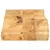 Produktbild 4 för Bordsskiva 110x40x3,8 cm levande kant massivt grovt mangoträ