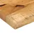 Produktbild 6 för Bordsskiva 110x40x3,8 cm levande kant massivt grovt mangoträ