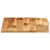 Produktbild 4 för Bordsskiva 60x60x3,8 cm levande kant massivt grovt mangoträ