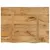 Produktbild 5 för Bordsskiva 70x60x3,8 cm levande kant massivt grovt mangoträ