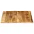 Produktbild 4 för Bordsskiva 110x80x3,8 cm levande kant massivt grovt mangoträ