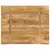 Produktbild 5 för Bordsskiva 110x80x3,8 cm levande kant massivt grovt mangoträ
