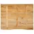 Produktbild 5 för Bordsskiva 90x80x3,8 cm levande kant massivt mangoträ